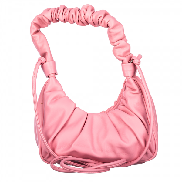 Γυναικεία τσάντα Critia ροζ, 4 - Kalapod.gr